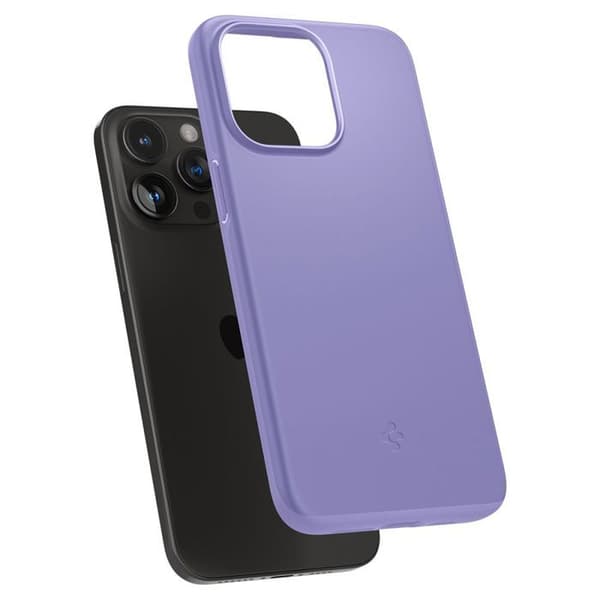 Coque för iPhone 15 Pro - Spigen Thin Fit - Iris Violet