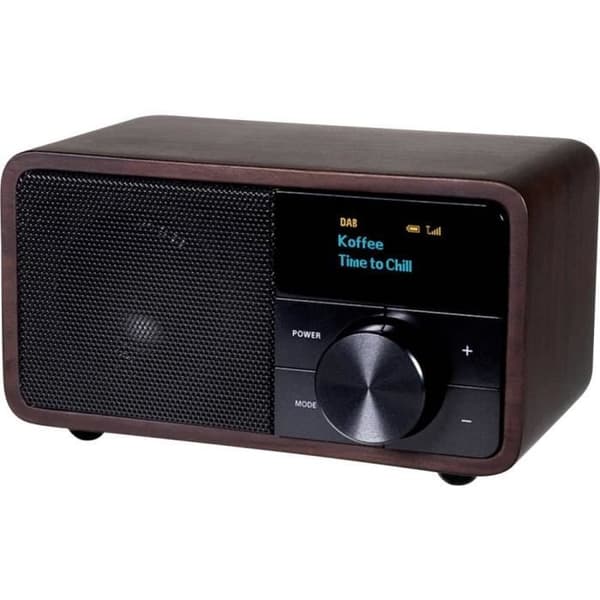 Bordradio - Kathrein - DAB+ 1 - Bluetooth - FM - Mörkt trä