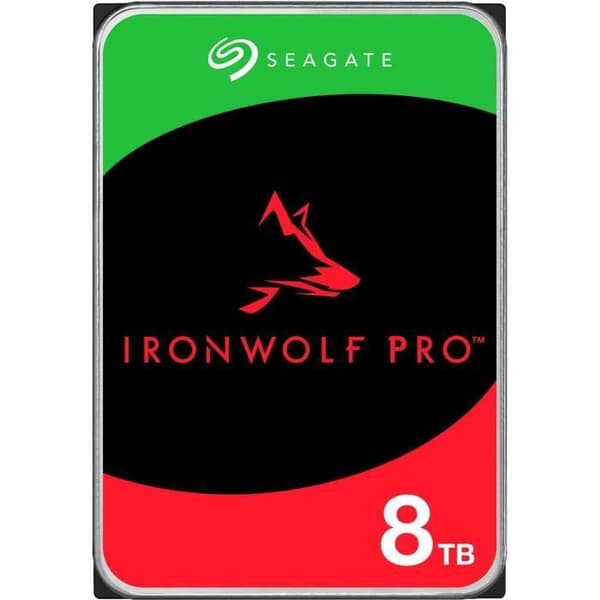 Intern hårddisk - SEAGATE - IRONWOLF PRO 8To - SATA 6 Gbits/s - 7200RPM