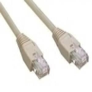 MCL Patch sladd - RJ45 CAT 6 U / UTP - 1 m - Grå