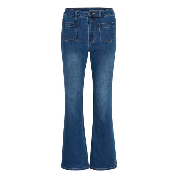 Jeans med utsvängd ben kvinna KAFFE Sinem