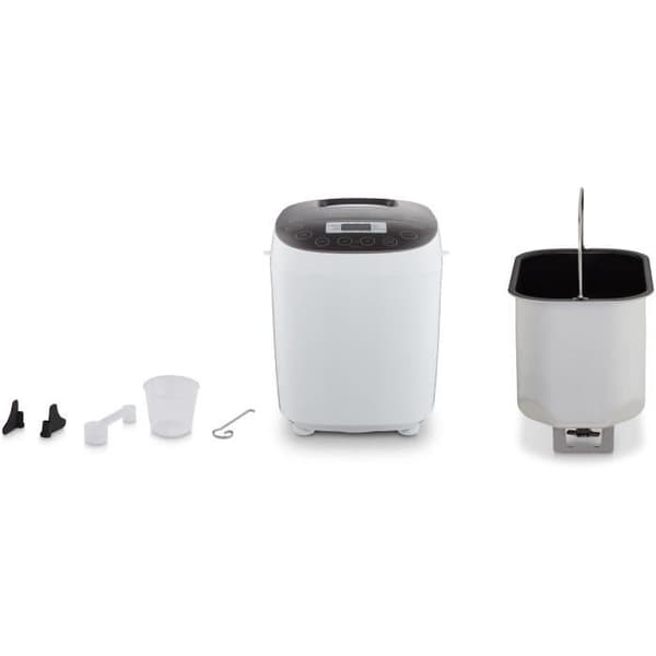 Brödmaskin - MEDION - 50080151 - 950 W - 19 program - Fönster - Vit