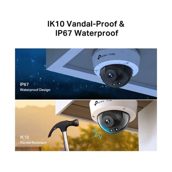 IP-säkerhetskamera - TP-Link - VIGI C240I(4MM) - 4MP - Nattseende - IP67