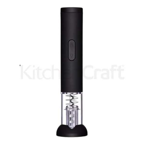 Elektrisk korkskruv - Bar Craft - Svart - Soft touch - Modern design - 1 st