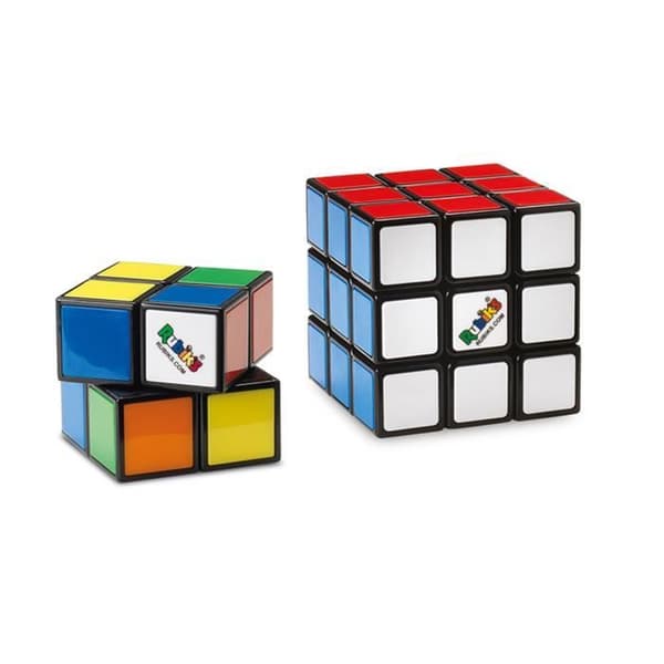 Coffret Duo 3x3 + 2x2 Rubik's Cube - SPIN MASTER - Från 8 år