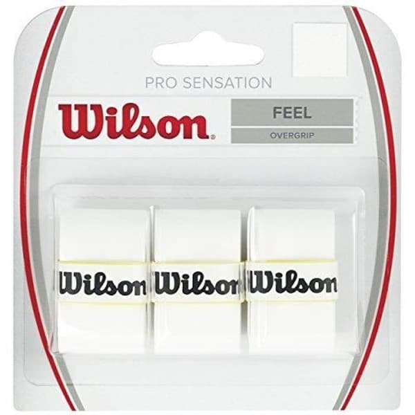 Wilson Sensation Pro tennisracket över grepp, vit