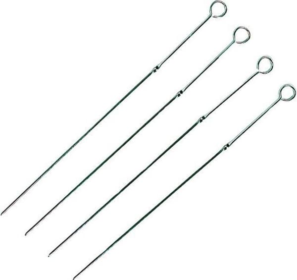 Spett - MASTER GRILL - FEST - MG105 - kromad - 38 cm - 4 delar