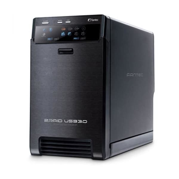 FANTEC QB-1826 X2US3R — Extern hårddisk 3,5" svart