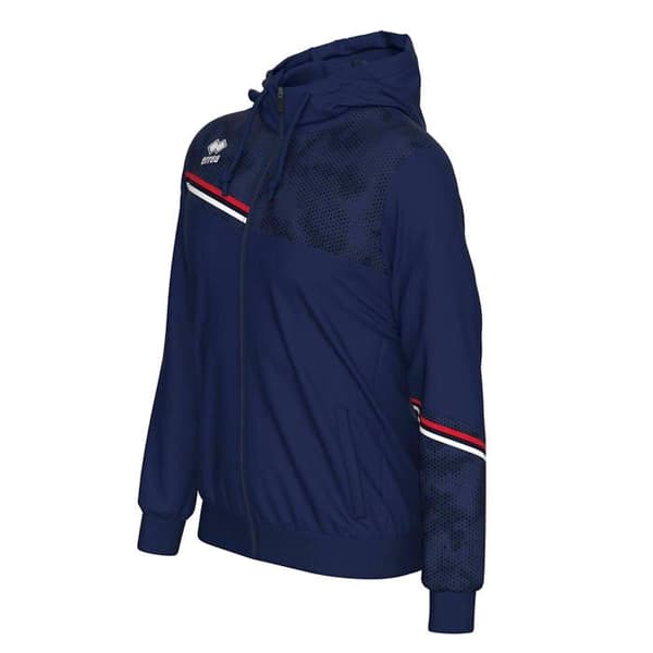 Errea Eber hoodie - marin/röd/vit