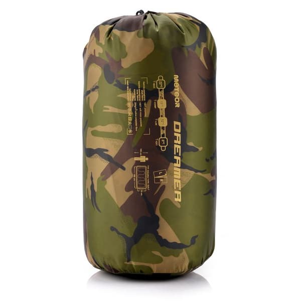 Sovsäck METEOR - Rak - Polyesterfoder - Termisk isolering - 70x195 cm - Moro