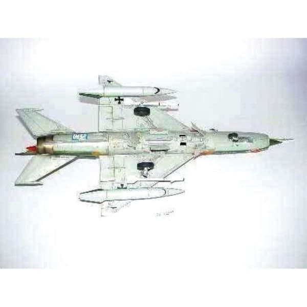 MIG-21 MF FISHBED J stridsflygplan - TRUMPETER - 1:32 modell