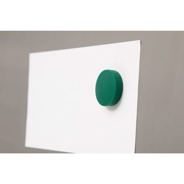 Magnet - MAUL - Solid - Ø 32 mm - 0,8 kg - 4 st - Grön