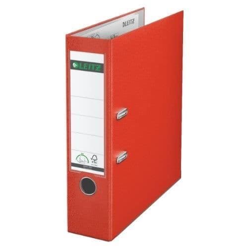 Hefter med ledd - LEITZ - 10105120 - A4-format - 600 ark - Lys rød