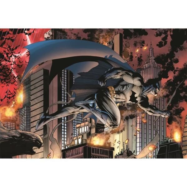 Clementoni - 1000p Batman - 70 x 50 cm - Med affisch