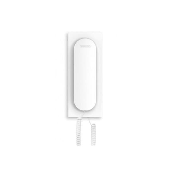 Intercom - FERMAX - VEO 4+N Universell - 4 trådar - Vit - Justerbar volym - Besöksminne