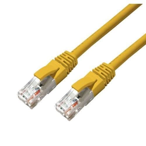 Nätverkskabel - MICRO CONNECT - MC-UTP6A02Y - 2m - Cat6a U/UTP - 1000 Mbit/s