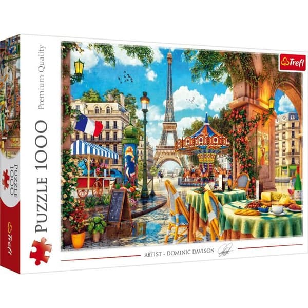 Pussel 1000 bitar: Parismorgon