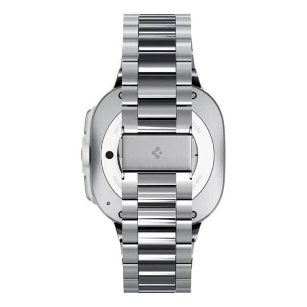 Ersättningsarmband - SPIGEN - Modern Fit - Rostfritt stål - Silver - Justerbar
