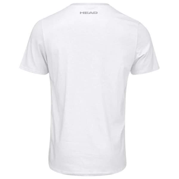 T-shirt - HEAD - Club Basic - Vit - 100% bomull - Korta ärmar