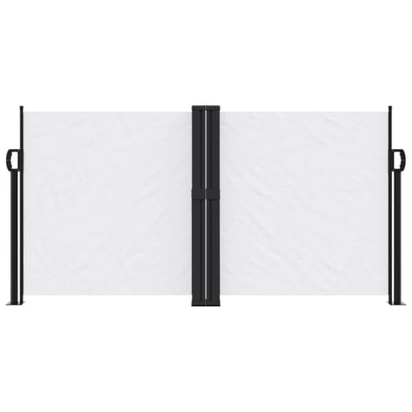 vidaXL Utrettbart sidofäste vitt 120x1000 cm 4004706