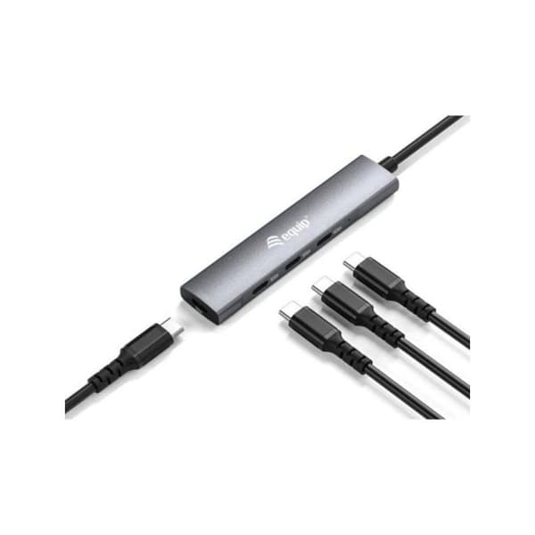 UTRUSTNING 128963 USB-C 4 PORTAR USB 3.2 GEN 1 HUB