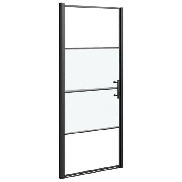 vidaXL Duschdörr Duschkabinsfönster Sprutresistent Inomhus 81x195 cm Härdat Glas 151865