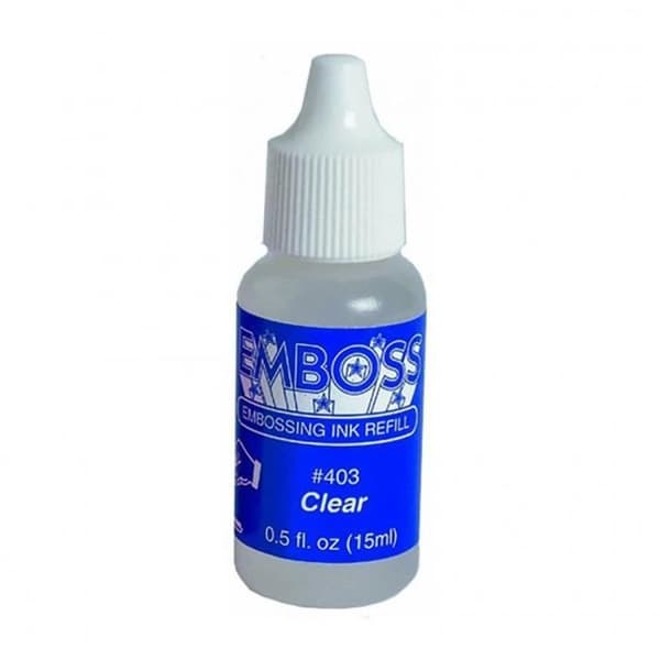 Tsukineko Flacon Emboss klar (15 ml)
