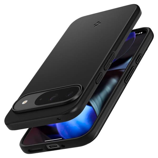 Mobilskal - Spigen - Thin Fit - Google Pixel 9/9 Pro - TPU/PC - Ultrafin - Svart