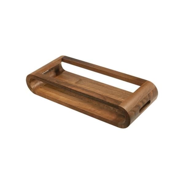 Fäll med valnöt - ArteLegno - ALVASDPWL - 15 x 37 cm - Rektangulär - Brun