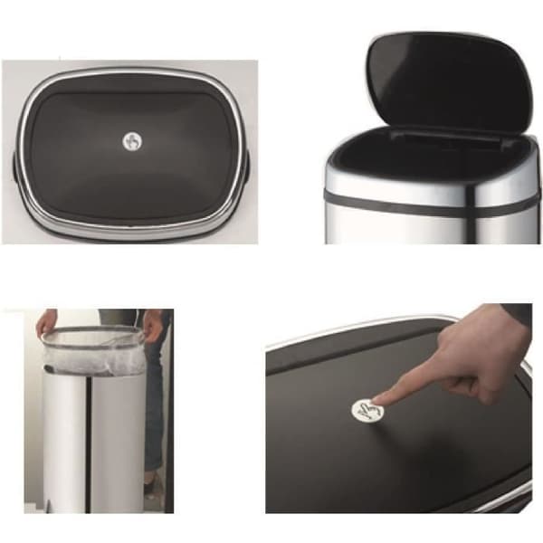 Köksavfallskorg Push - CITY - KITCHEN MOVE - 58 L - Enkel trycköppning