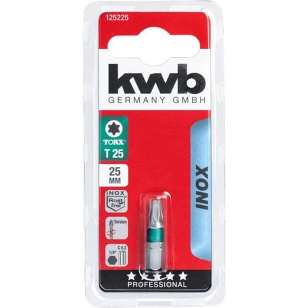 Torx bit kwb 125 225 1 st (s)