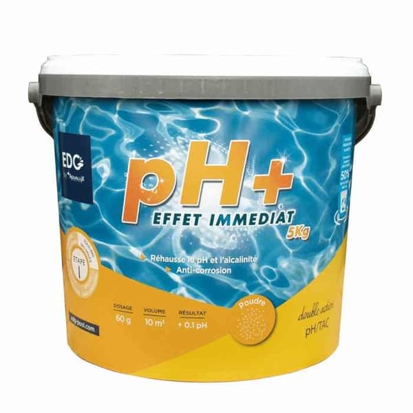 pH Plus Pool - EDG - Granulat - Hink 5 kg - Vattenbalans och Badkomfort