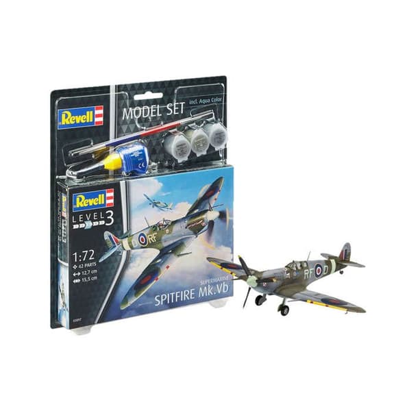 Maquette flygplan: Modellset: Supermarine Spitfire Mk.Vb