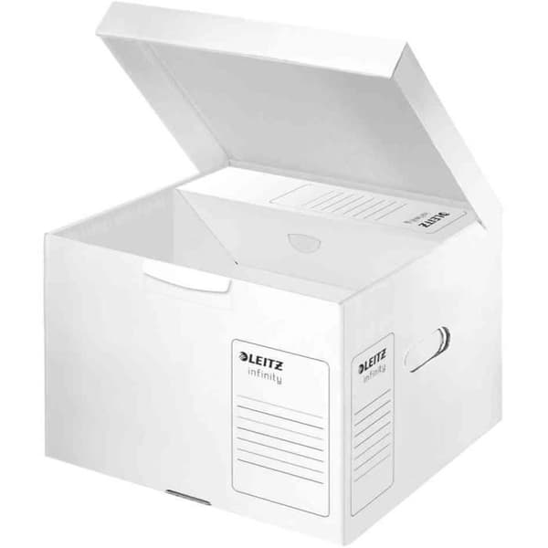 Arkivlåda - LEITZ - Infinity - Syrafri - A4+ - Vit