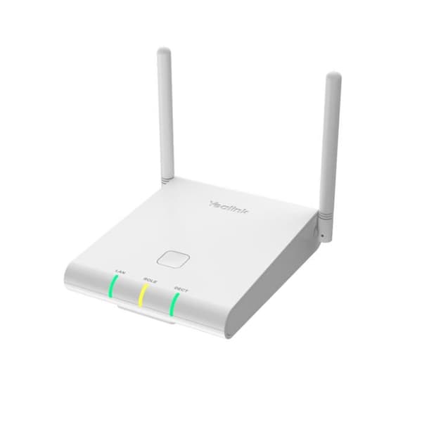 DECT-bastation - YEALINK - W90DM - Vit - 100 ingångar - 100 Mbit/s