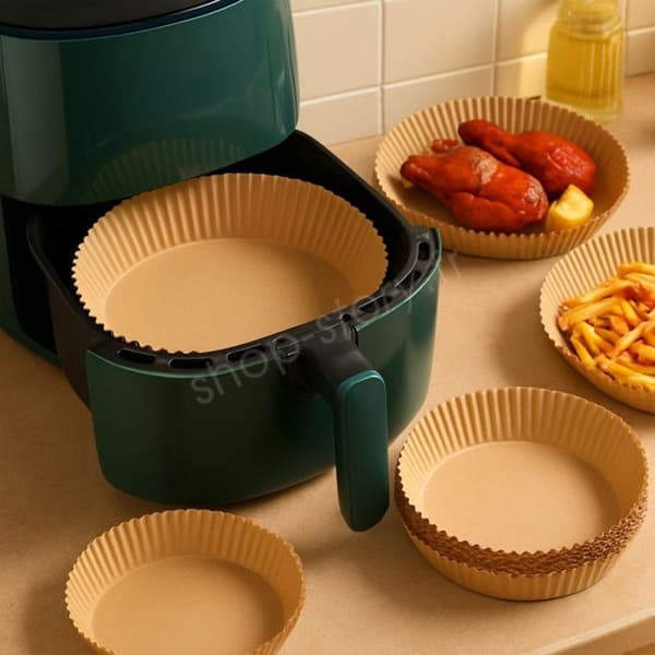 Bakplåtspapper - PAPERPAN - 50-pack - Diameter 20 cm - Non-stick - Engångsprodukter