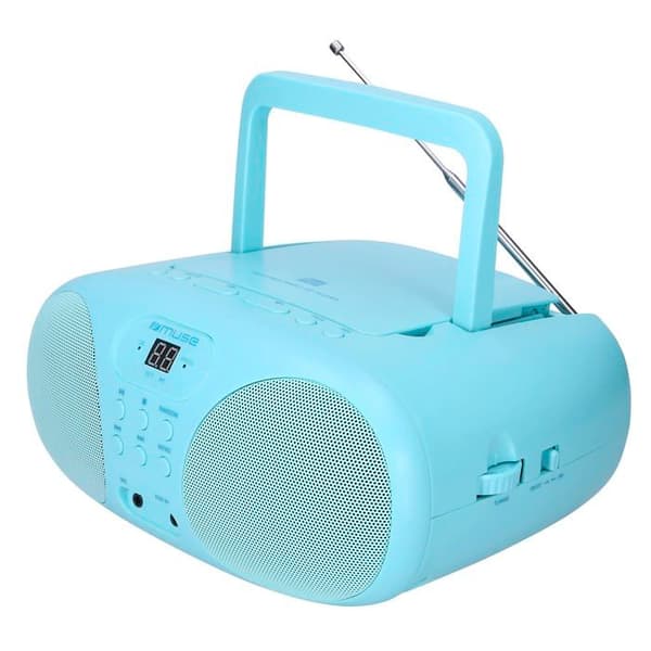 Radio CD - Muse - MD-203 KB - Bärbar - FM - CD-spelare med repetera