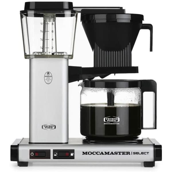 Kaffebryggare - Moccamaster - Switch - 1520 W - 1,25 L - Matt Silver