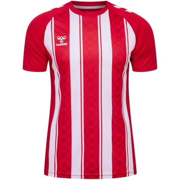 Barntröja Hummel Match - äkta röd/vit