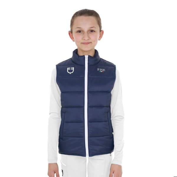 Väst utan ärmar barn Equestro X Fise