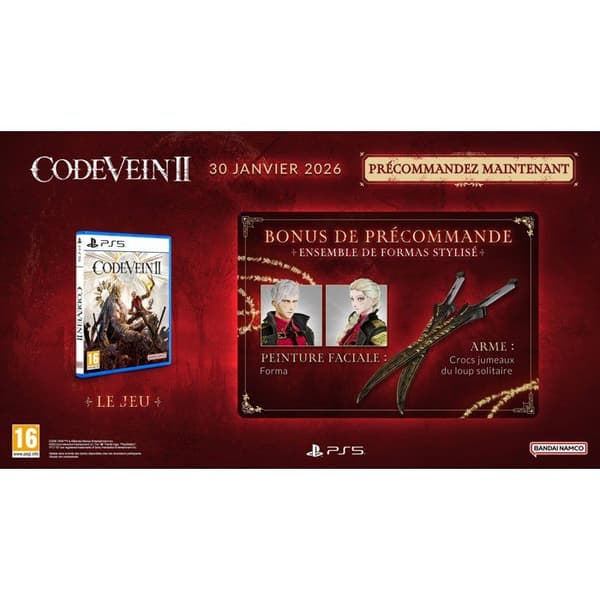 CODE VEIN II - Spel PS5