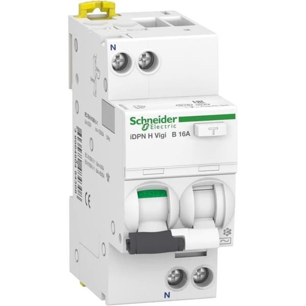 Strömbrytare - SCHNEIDER - A9D07616 - 1PN - 16 A - 30 mA typ A