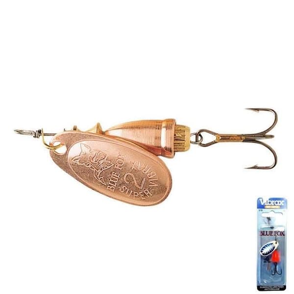 Fiskedrag - BLUE FOX - Original Vibrax N5 - 13 Gr - One Size - Öringfiske