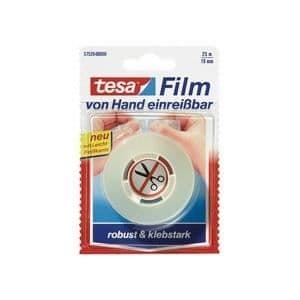 Tesa-film, rivbar för hand, transparent, 1…