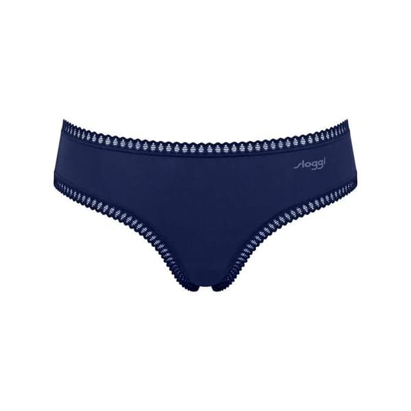 Culotte dam Sloggi Go Crush Hipster (x3) - blå - mörk kombination