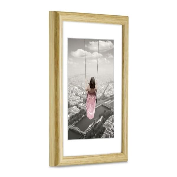 Ram - Swing - 30 x 40 cm - Plast - Gul - Samtida