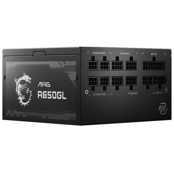 MSI PC Power Supply MAG A650GL PCIE5 - 650W 80+ Gold Modular