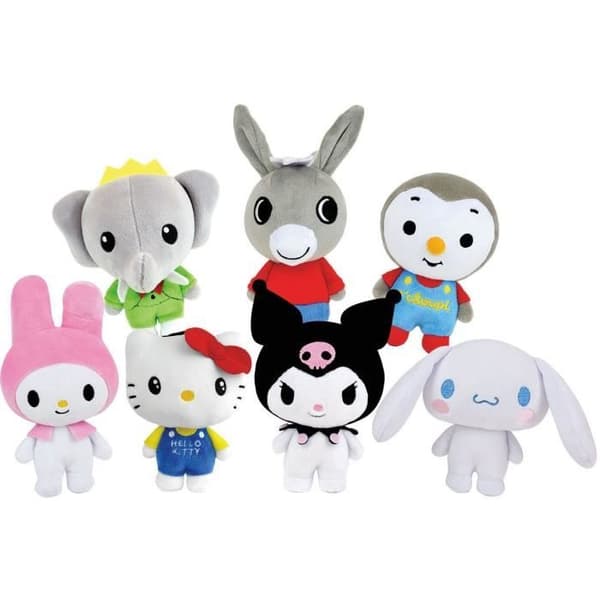 Samlarplush Cinnamoroll - JEMINI - HELLO KITTY - Kid'collect +/- 13 cm