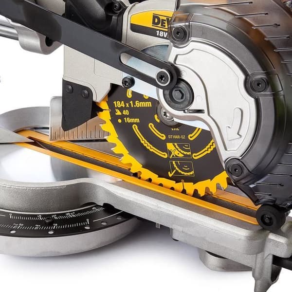 Geringssåg - DEWALT - DCS365N - Ø 184 mm - Batteri - Grå