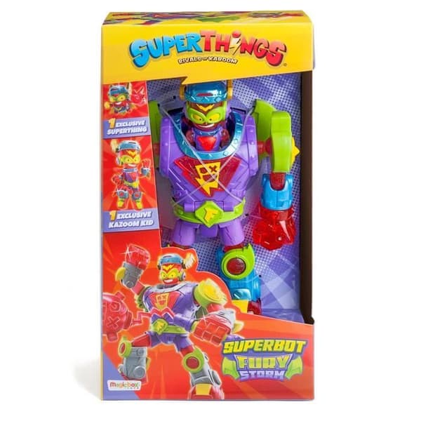SuperThings Robot Superbot Fury Storm serie 9 set